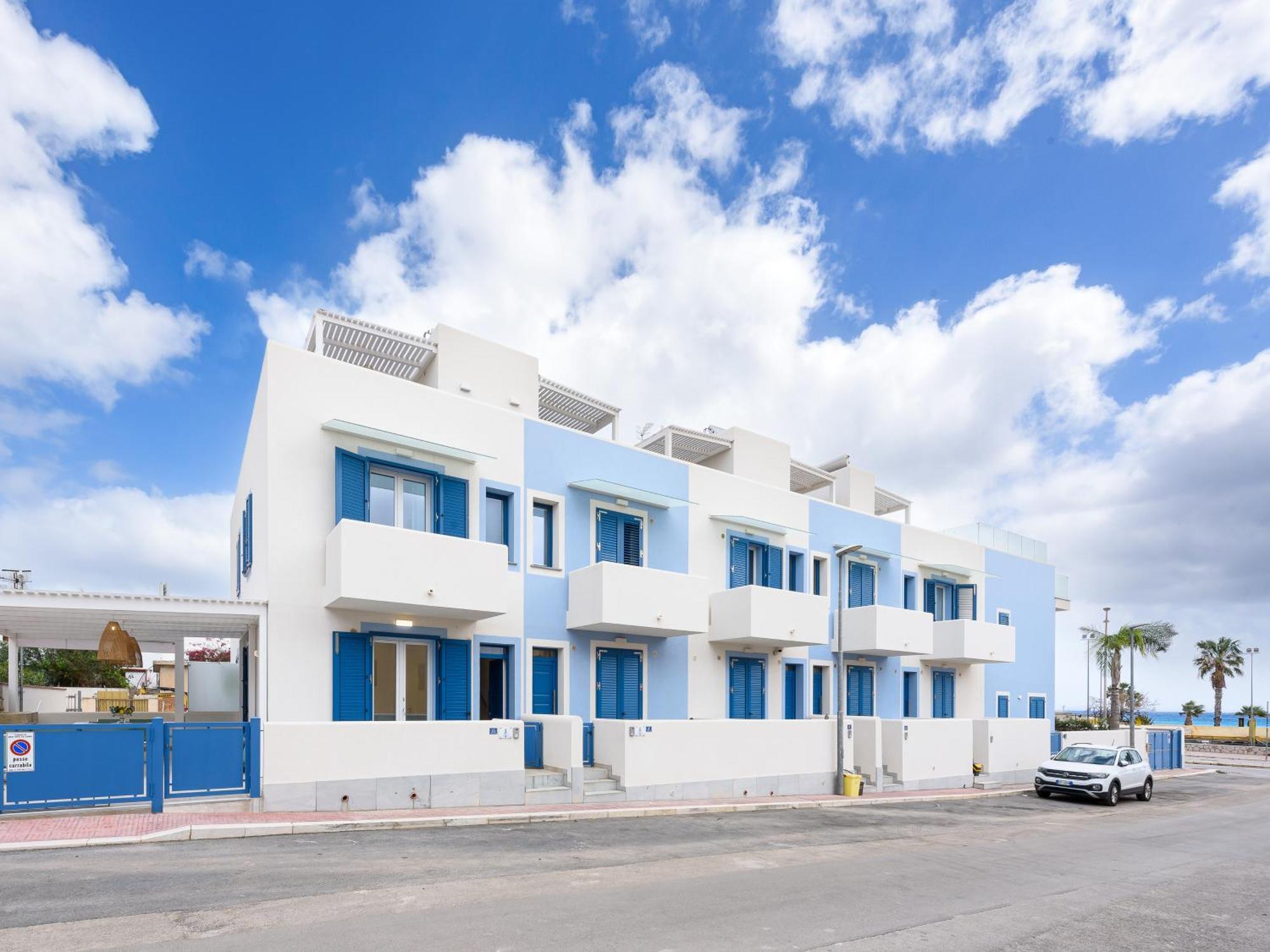 Il Faro E La Luna Beach Apartments سان فيتو لو كابو المظهر الخارجي الصورة