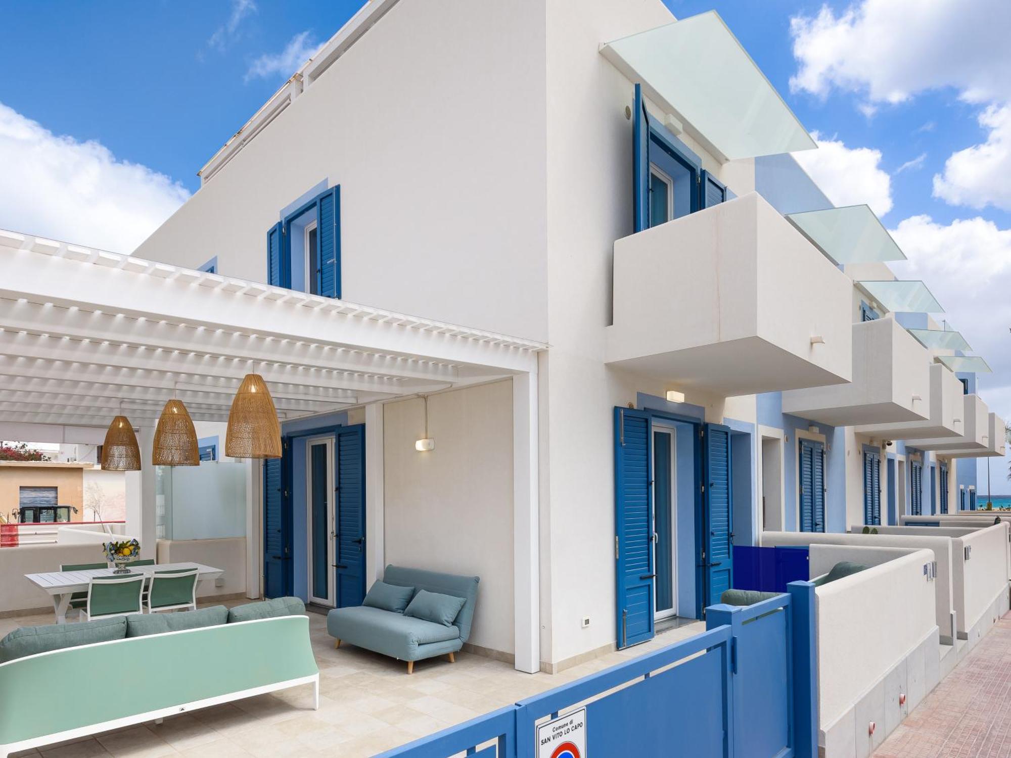 Il Faro E La Luna Beach Apartments سان فيتو لو كابو المظهر الخارجي الصورة